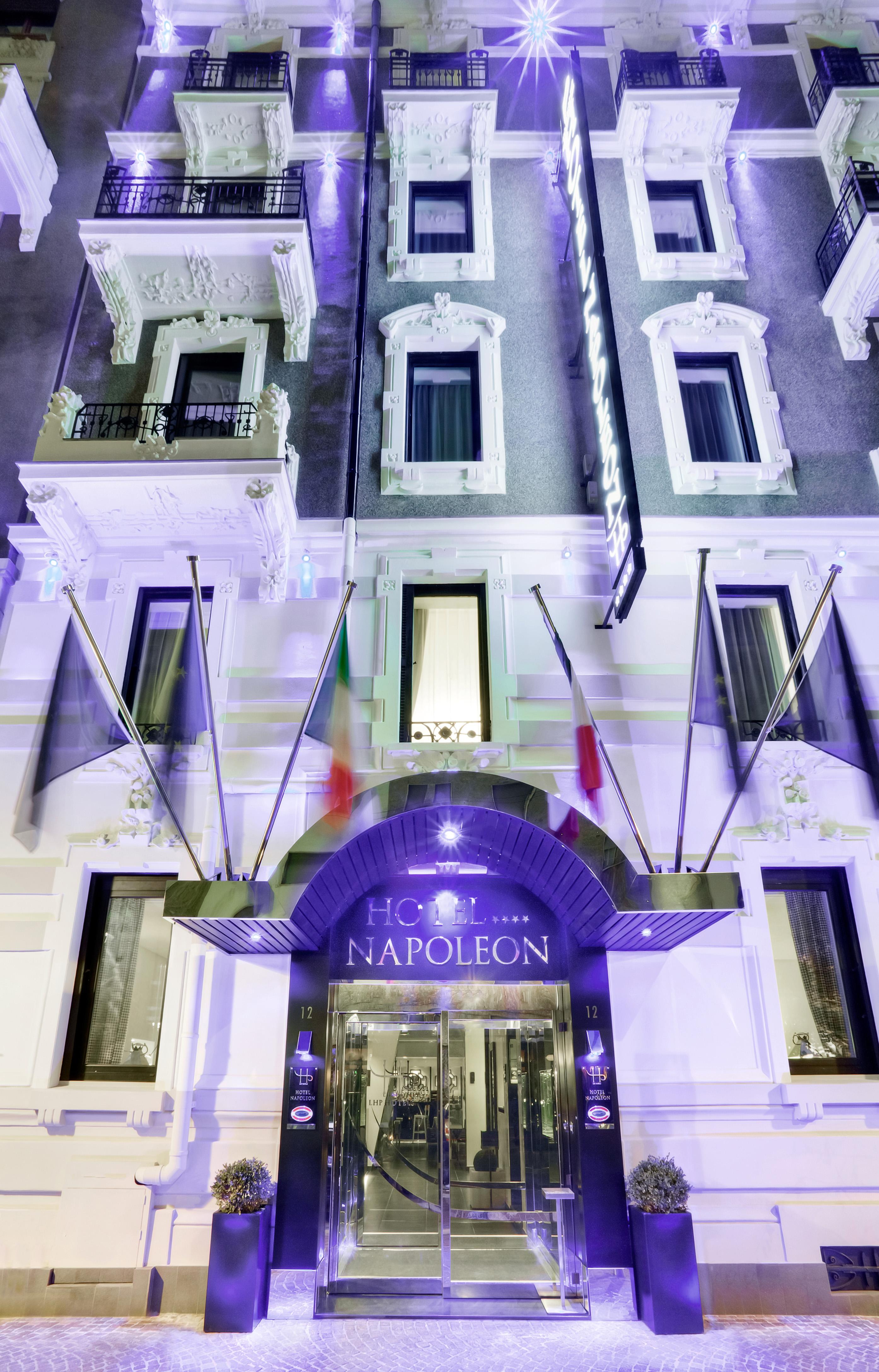 Lhp Hotel Napoleon Milão Exterior foto