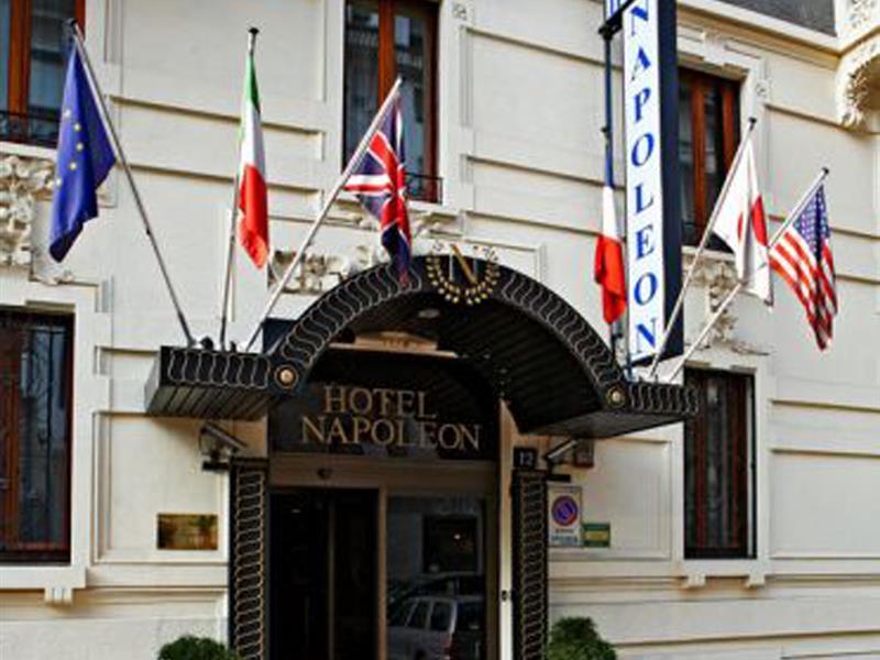 Lhp Hotel Napoleon Milão Exterior foto